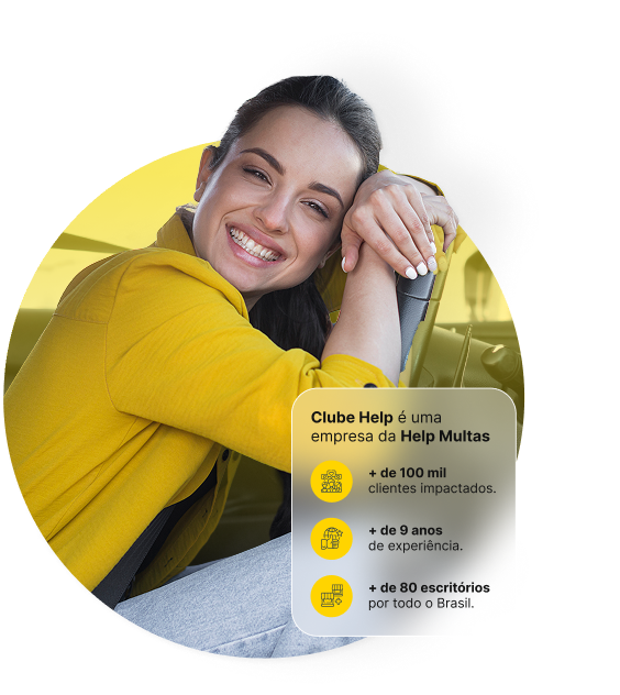 Mulher sorrindo - Clube Help